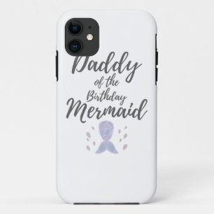 Mannen Merdad Birthday party Mermaid Dad Gift Case-Mate iPhone Case