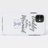 Mannen Merdad Birthday party Mermaid Dad Gift Case-Mate iPhone Case (Achterkant (horizontaal))
