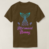 Mannen Mermaid Nanny, Mermam Security Apparel Ital T-shirt (Design voorkant)