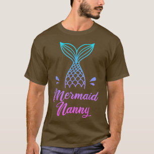 Mannen Mermaid Nanny, Mermam Security Apparel Ital T-shirt