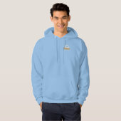 Mannen met achterzijde hoodie (Voorkant volledig)