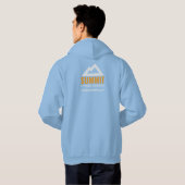 Mannen met achterzijde hoodie (Achterkant volledig)