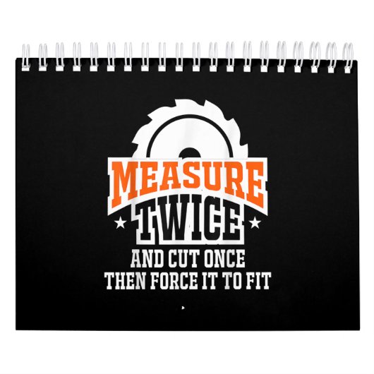 Mannen met dubbele timmerkraag kalender (Hoes)