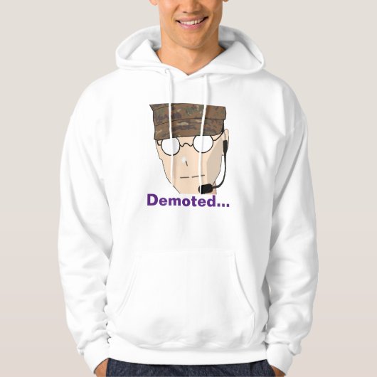 Mannen met een gehamerd sweatshirt (Voorkant)