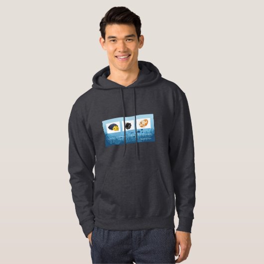 Mannen met een gehamerd sweatshirt (Voorkant volledig)