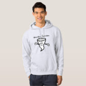 Mannen met een gehamerd sweatshirt (Voorkant volledig)