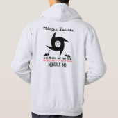 Mannen met een gehamerd sweatshirt (Achterkant)