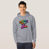 Mannen met een gehamerd sweatshirt (Voorkant volledig)
