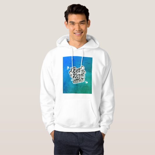 Mannen met een gehamerd sweatshirt (Voorkant volledig)