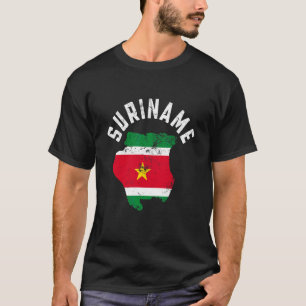 Mannen met een stoornis van de patriottische Surin T-shirt