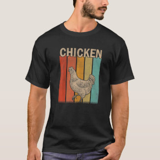 Mannen met een verstoorde kippenkop Vrouwen Kinder T-shirt