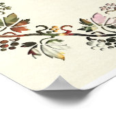 Mannen met gehakt papier poster (Hoek)