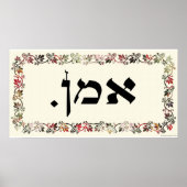 Mannen met gehakt papier poster (Voorkant)