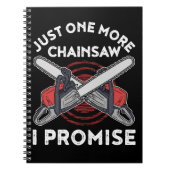 Mannen met houtwaren notitieboek (Voorkant)