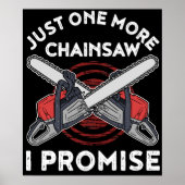 Mannen met houtwaren poster (Voorkant)