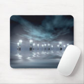 Mannen met ideeën muismat (Met muis)