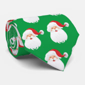 Mannen met Kerstmis Stropdas (Opgerold)