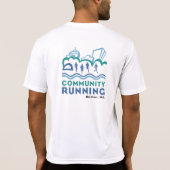 Mannen met kort sleeve shirt (Achterkant)