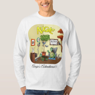 Mannen met lange mouwen voor T-shirt Augie the tur