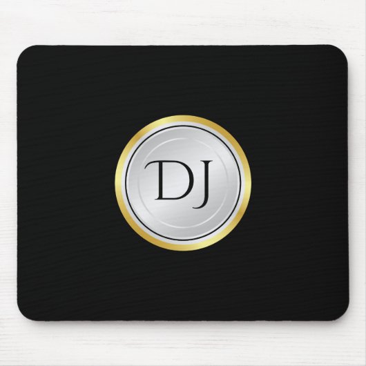 Mannen met monogram muismat (Voorkant)