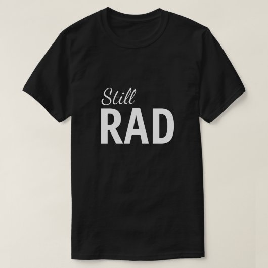 Mannen met nog Rad Graphic T-shirt (Design voorkant)