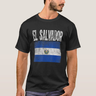 Mannen met patriottische stoornissen El Salvador,  T-shirt