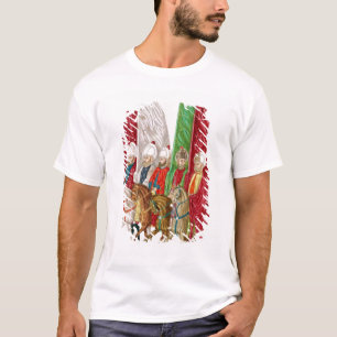 Mannen met standaarden Volgens de Seigneur naar T-shirt