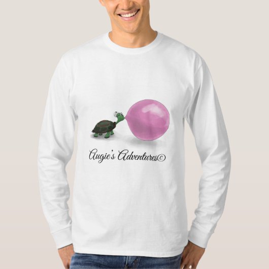 Mannen met t-shirt voor de katoenen tas! (Voorkant)