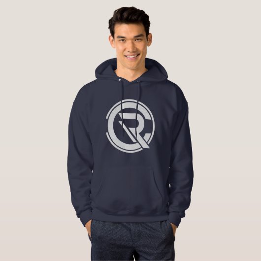 Mannen met warmgelopen CRC Sweater (Voorkant volledig)
