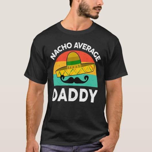 Mannen Mexicaanse Nacho gemiddelde Mexicaanse vade T-shirt (Voorkant)