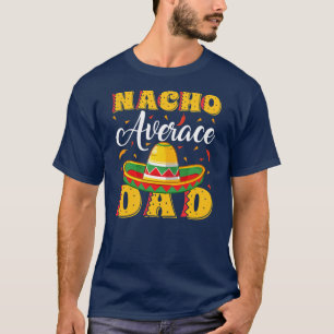 Mannen Mexicaanse Sombrero Pet Nacho Gemiddelde va T-shirt