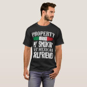 Mannen Mexicaanse Vriendin Grappig Vriendje Valent T-shirt (Voorkant volledig)