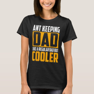 Mannen mier houden papa als een gewone vader maar t-shirt