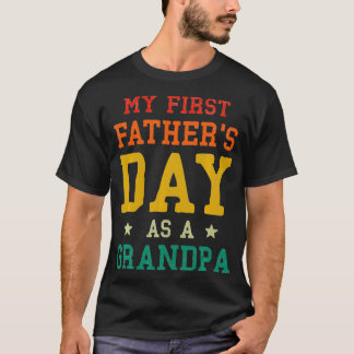 Mannen Mijn eerste vaderdag als opa Oost 2021 Fi T-shirt