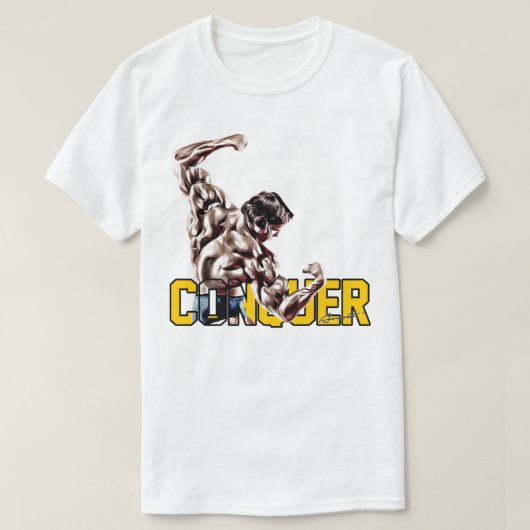 Mannen mijn favoriete Arnold Schwarzenegger Verove T-shirt (Design voorkant)