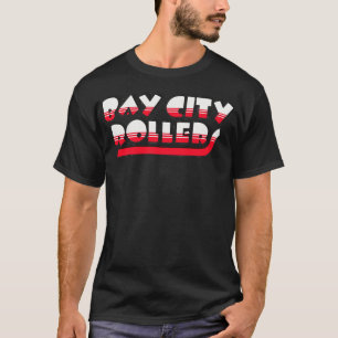Mannen Mijn favoriete band Bay City Rollers Music  T-shirt