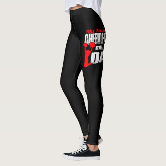 Mannen mijn favoriete Cheerleader noemt me papa Ch Leggings (Links)