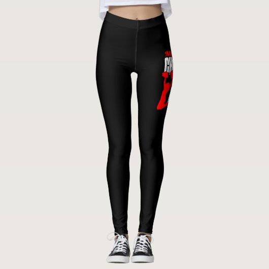 Mannen mijn favoriete Cheerleader noemt me papa Ch Leggings (Voorkant)