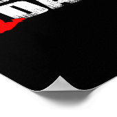 Mannen mijn favoriete Cheerleader noemt me papa Ch Poster (Hoek)