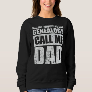 Mannen mijn favoriete genealogie noemt me vaders v trui
