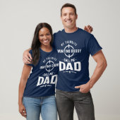 Mannen mijn favoriete jachtboeddy noemt me papa t-shirt (Unisex)