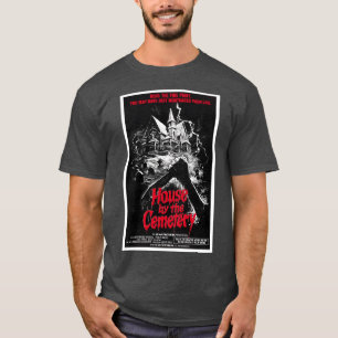 Mannen Mijn favoriete lucio fulci zombie huis T-shirt