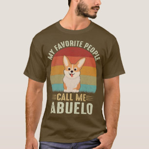 Mannen mijn favoriete mensen noemen me Abuelo Cute T-shirt