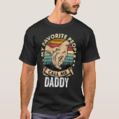 Mannen Mijn favoriete mensen noemen me papa  Gran T-shirt (Voorkant)