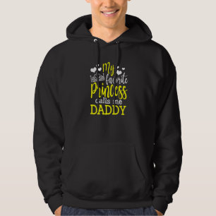 Mannen mijn favoriete prinses noemt me papa beste hoodie