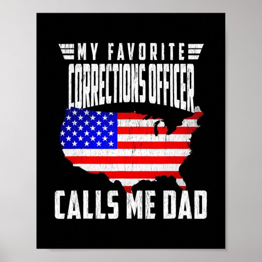 Mannen mijn favoriete rectificator noemt me papa poster (Voorkant)