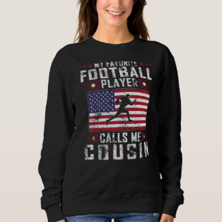 Mannen Mijn favoriete speler van het Football roep Trui