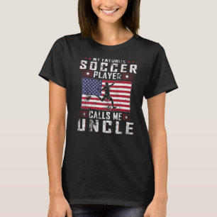 Mannen mijn favoriete voetballer roept me oom Fath T-shirt