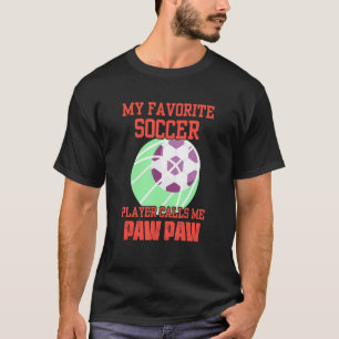 Mannen Mijn favoriete voetballer roept me op tot o T-shirt