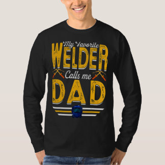 Mannen mijn favoriete welzijnsvrouw noemt me papa  t-shirt